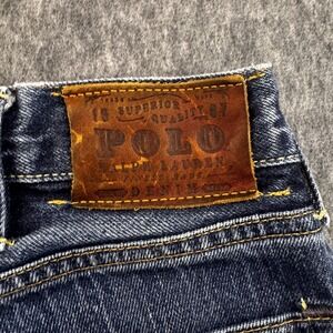 Polo Ralph Lauren Jeans Mens 40x32 Blue Slim Straight Riverside Wash R66SD54